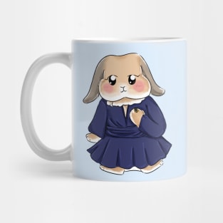 Royal Blue Rabbit Outfit _ Bunniesmee Mug